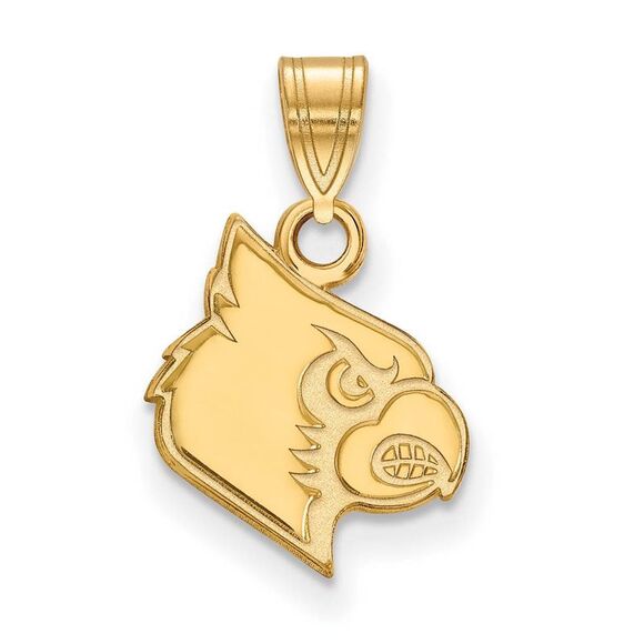 10k Yellow Gold U. of Louisville Small Pendant